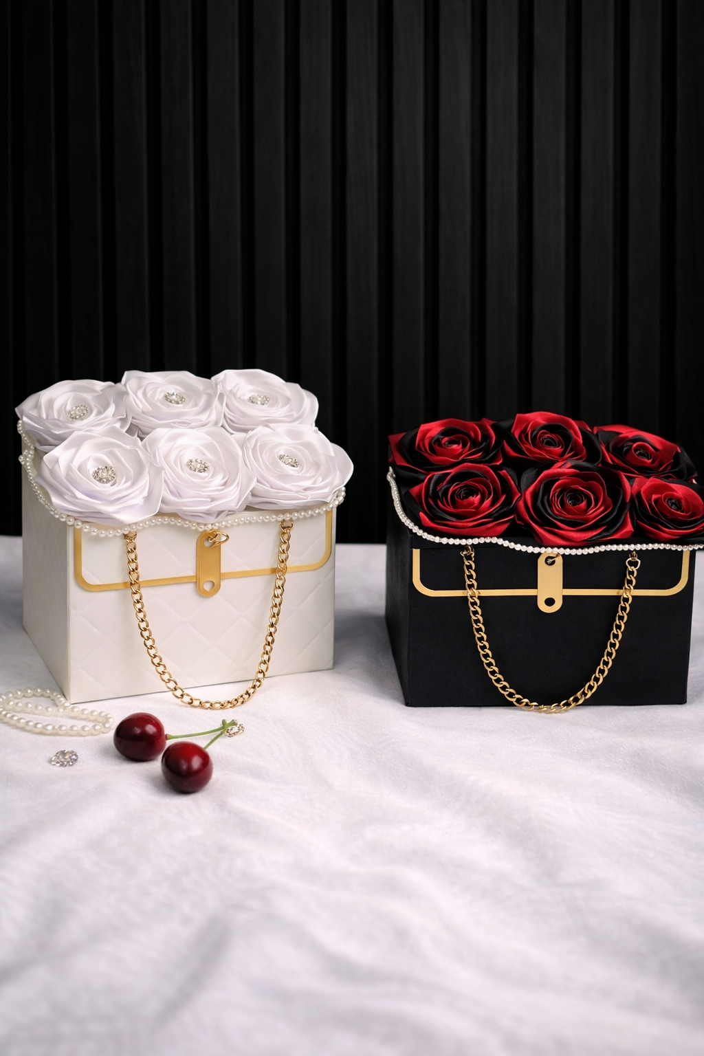 Handbag Luxury Rose Box
